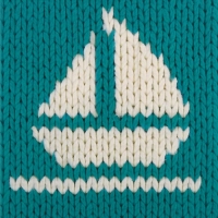 Puffy More Plus 6542 Cream - Petrol